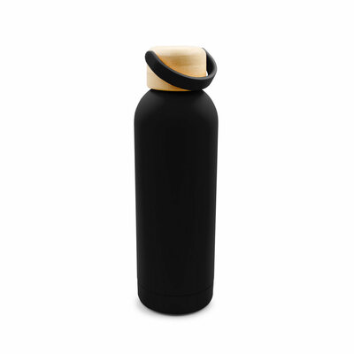 Thermal bottle - cap with foldable handle